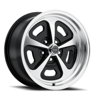 American Racing 500 Mono Cast 15x8" 5x120.65mm 72.6mm CB 0mm Gloss Black Machined