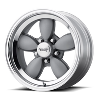American Racing VN504 GY 17x7 +0 5x114.3mm 72.6mm Mag Gray Mirror Lip