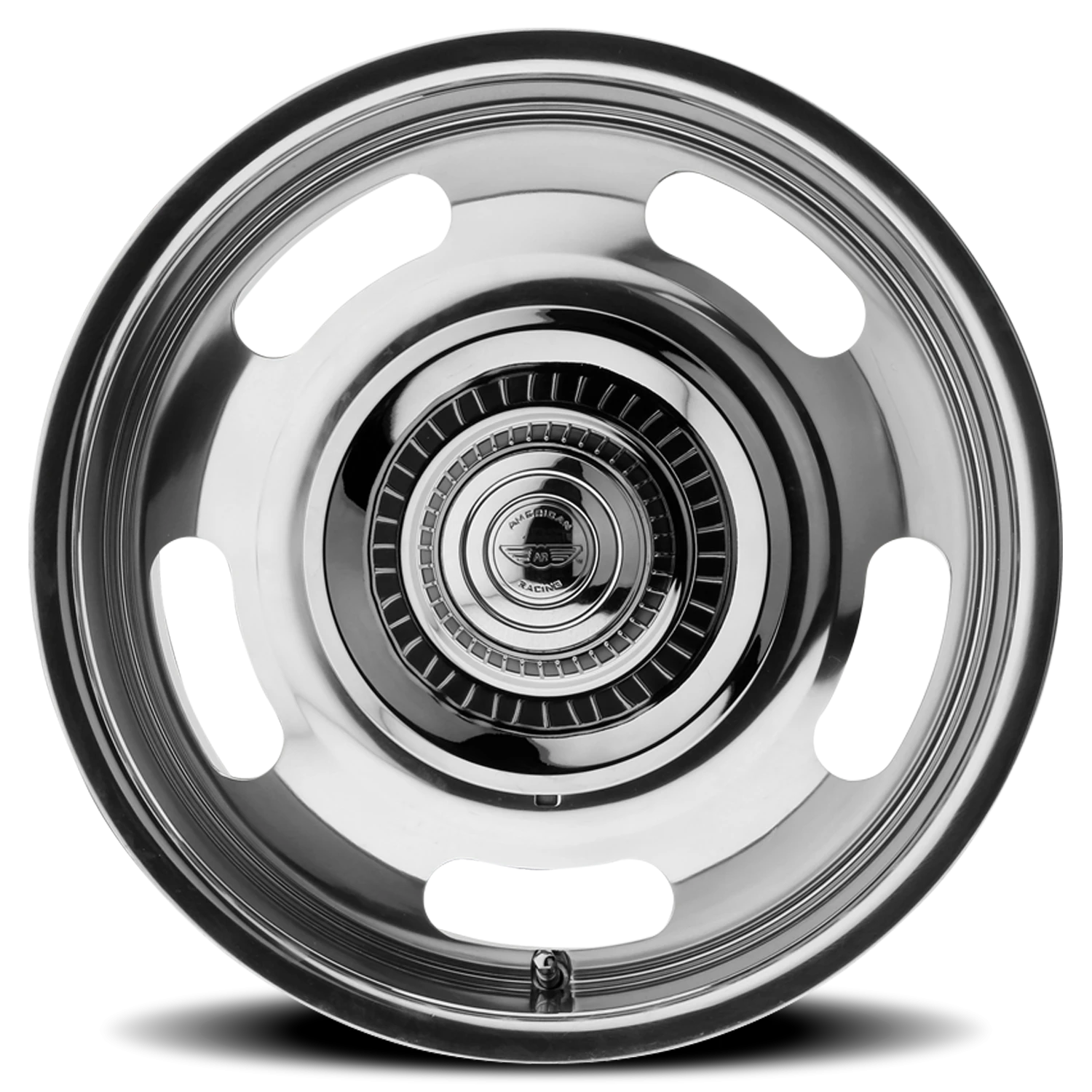 American Racing Rally 20x8" 6x139.7mm 106.1mm CB 0mm Polished