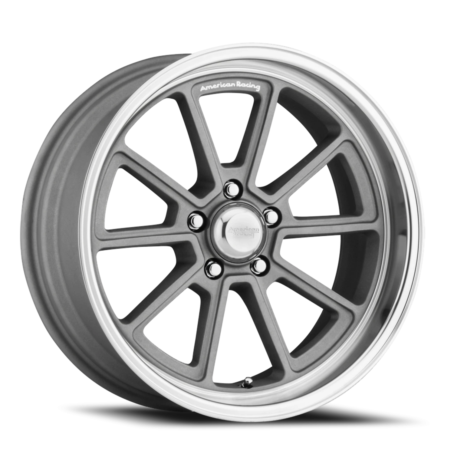 American Racing Draft VN510 SL 18x8 +0 5x114.3mm 72.6mm Vintage Silver