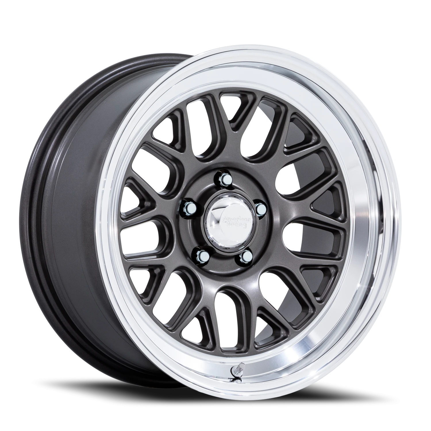 American Racing VN516 G-Force 18x10" 5x114.3mm 72.56mm CB +25mm Matte Anthracite Diamond Cut Lip