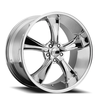 American Racing Blvd 18x9.5" 5x120.65mm 72.56mm CB 0mm Chrome