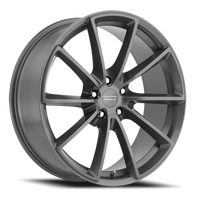 American Racing Fast Back 18x9" 5x114.3mm 72.56mm CB +38mm Anthracite Machined Face