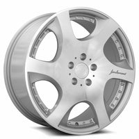 MRR VP3 19x8.5 35 5x114.3mm 73.1mm Silver Machined Face