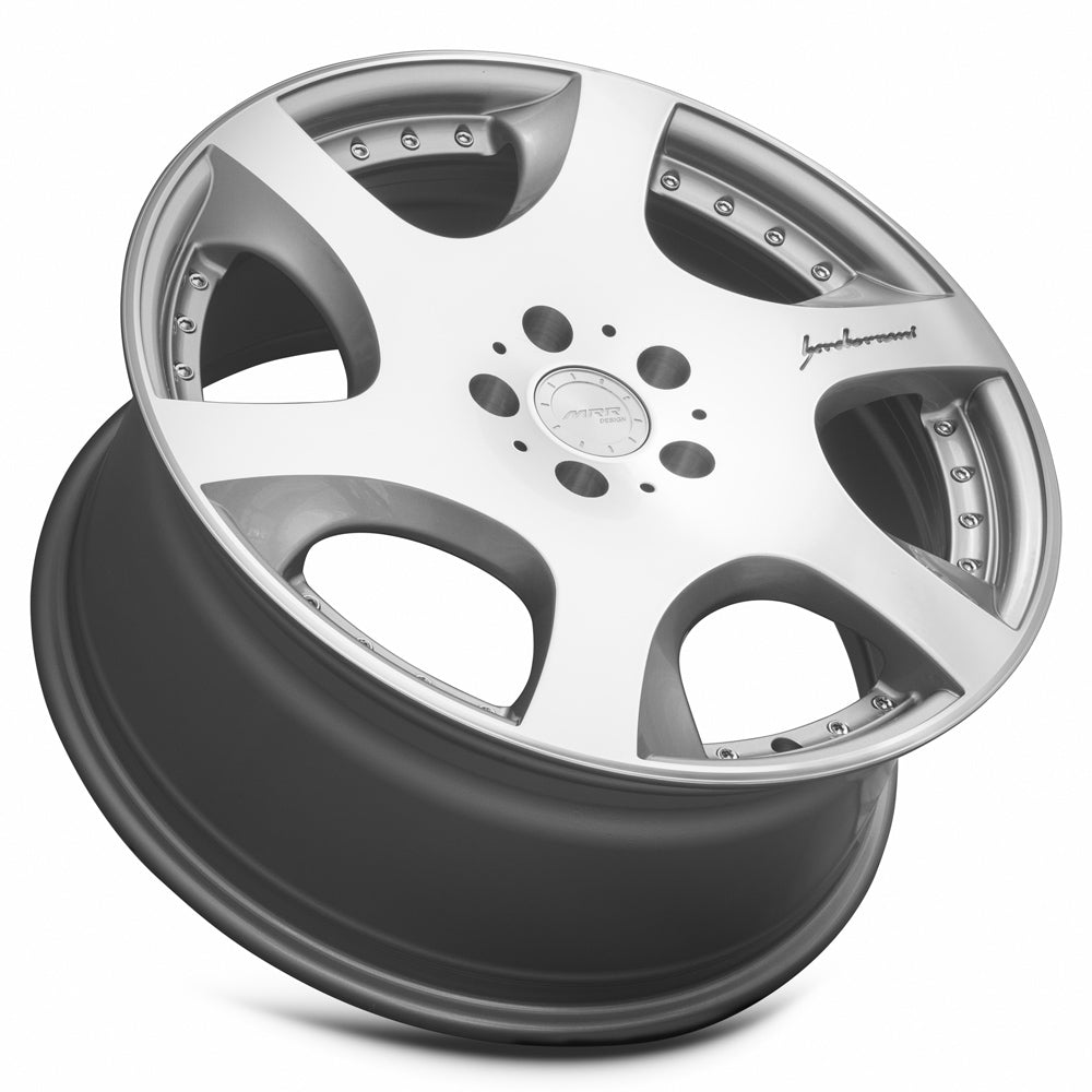 MRR VP3 19x8.5 20 5x114.3mm 73.1mm Silver Machined Face