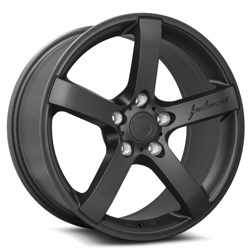 MRR VP5 18x8.5 45 5x112mm 66.6mm Matte Gun Metal