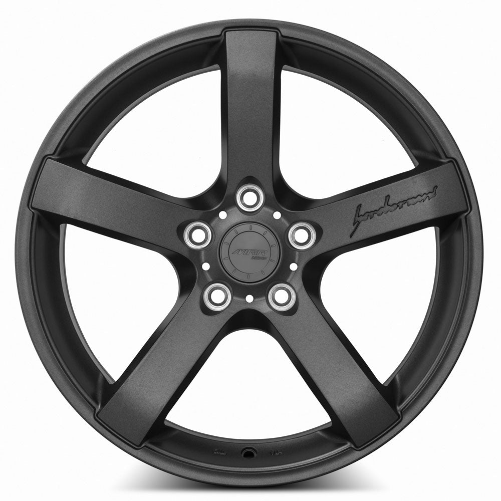 MRR VP5 19x8.5 35 5x114.3mm 73.1mm Matte Gun Metal