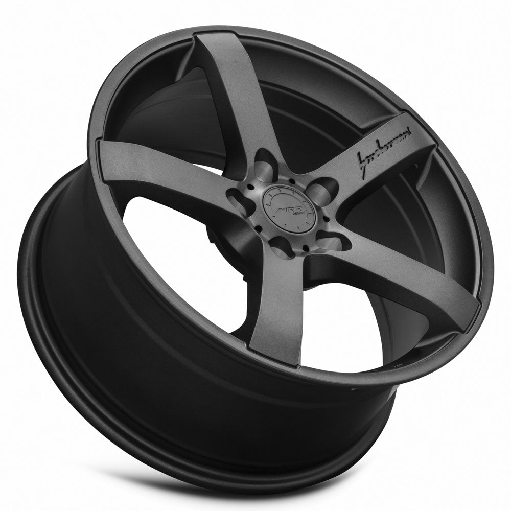 MRR VP5 18x8.5 45 5x112mm 66.6mm Matte Gun Metal
