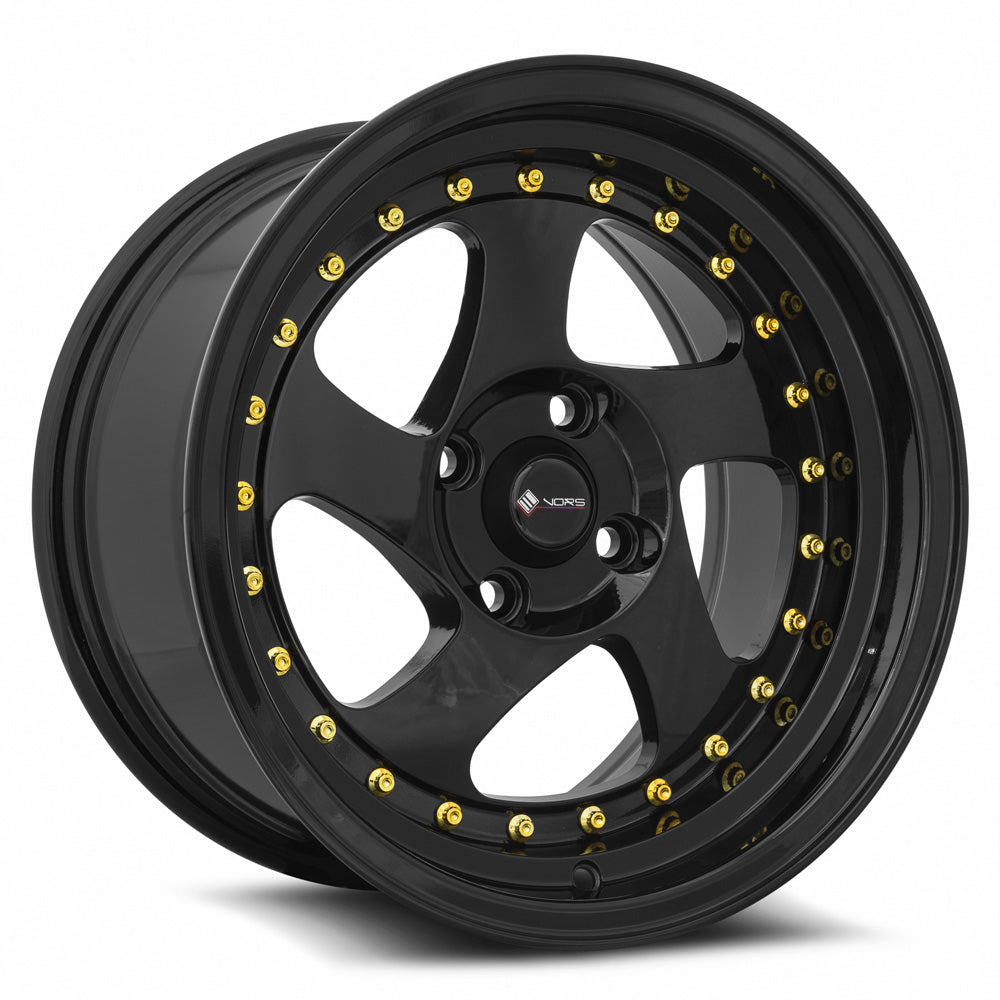 Vors VR2 15x8 20 4x100mm 73.1mm Gloss Black