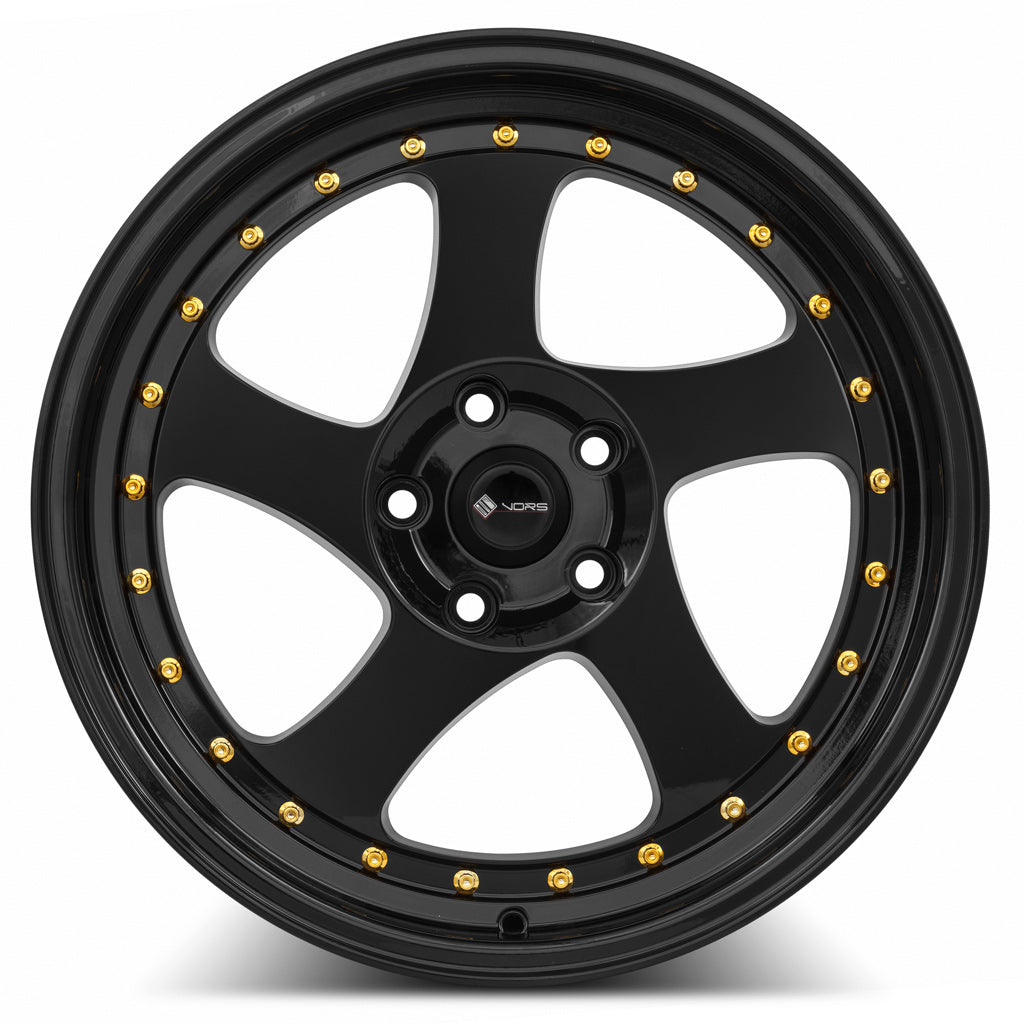 Vors VR2 18x8 35 5x114.3mm 73.1mm Gloss Black