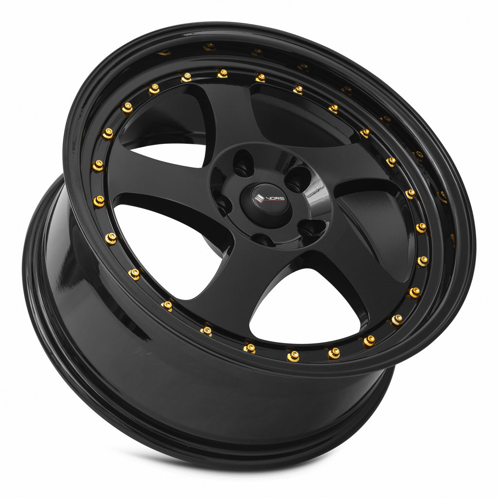 Vors VR2 18x8 35 5x114.3mm 73.1mm Gloss Black