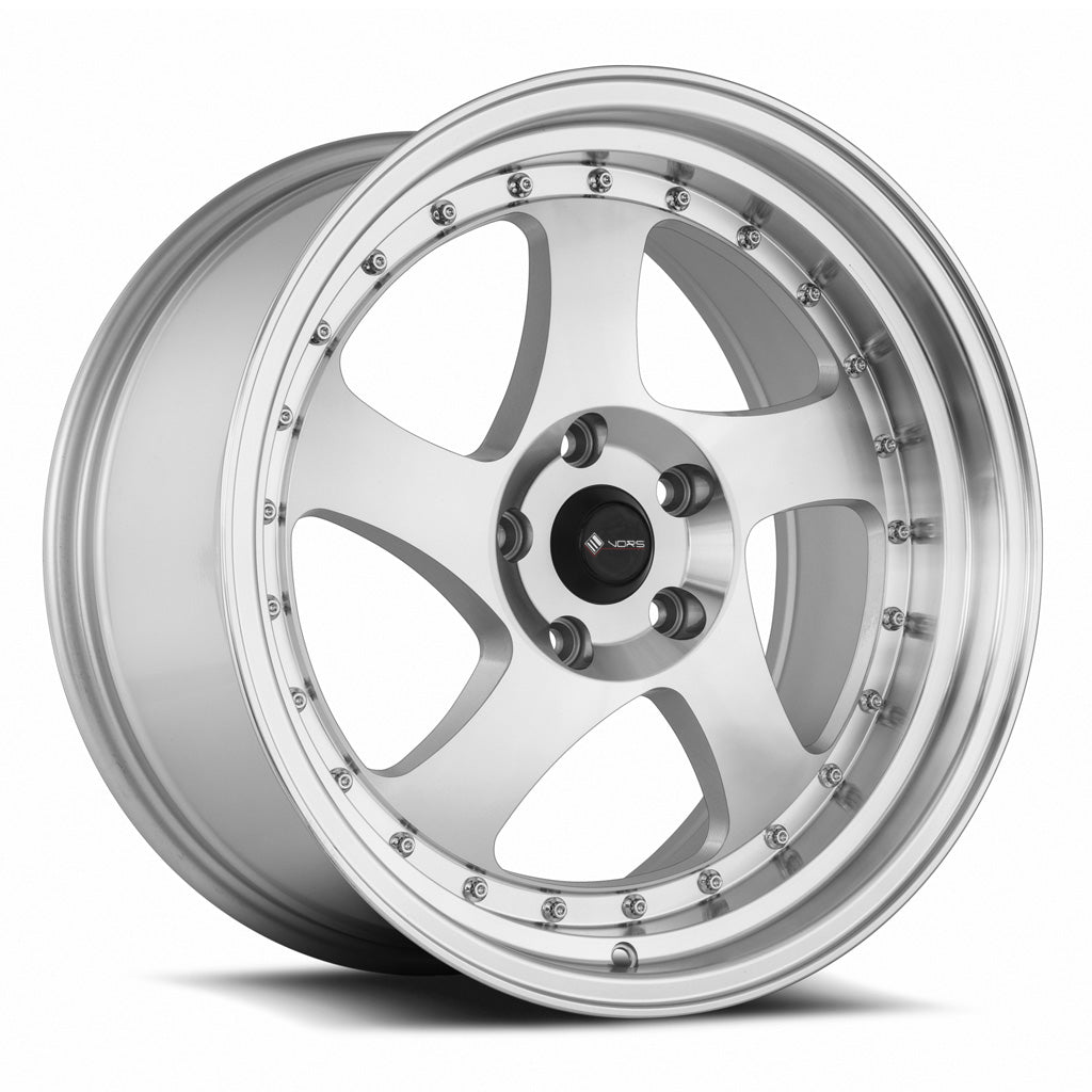 Vors VR2 18x9 35 5x115mm 73.1mm Silver Machined Face