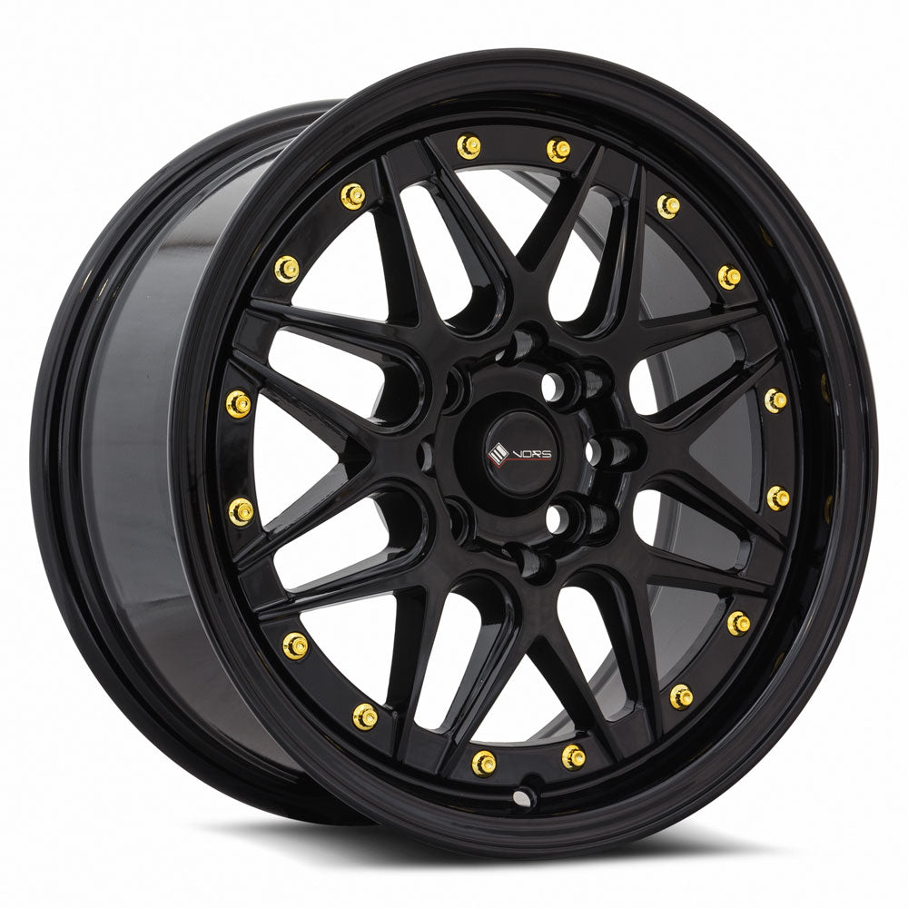 Vors VR7 15x7 35 4x108mm 73.1mm Gloss Black