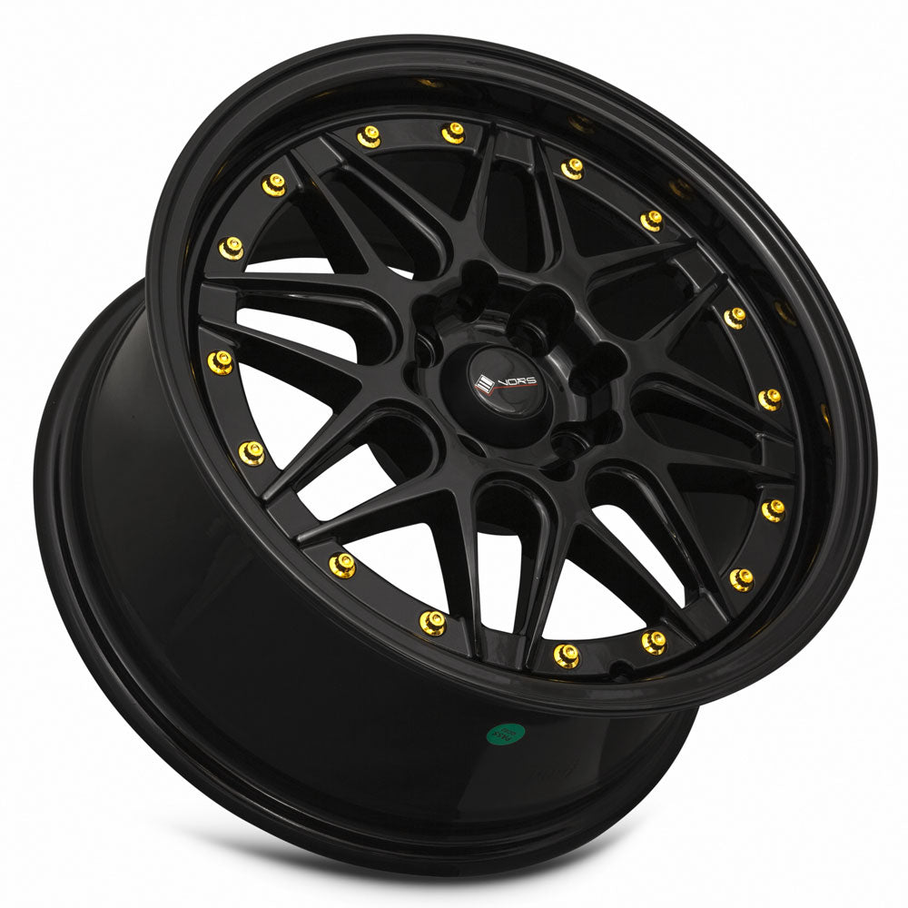 Vors VR7 15x7 35 4x100mm 73.1mm Gloss Black