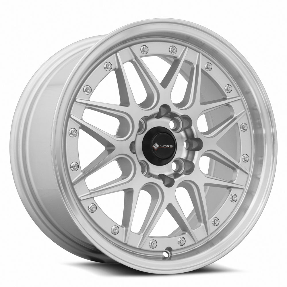 Vors VR7 15x7 35 4x98mm 73.1mm Silver Machined Face