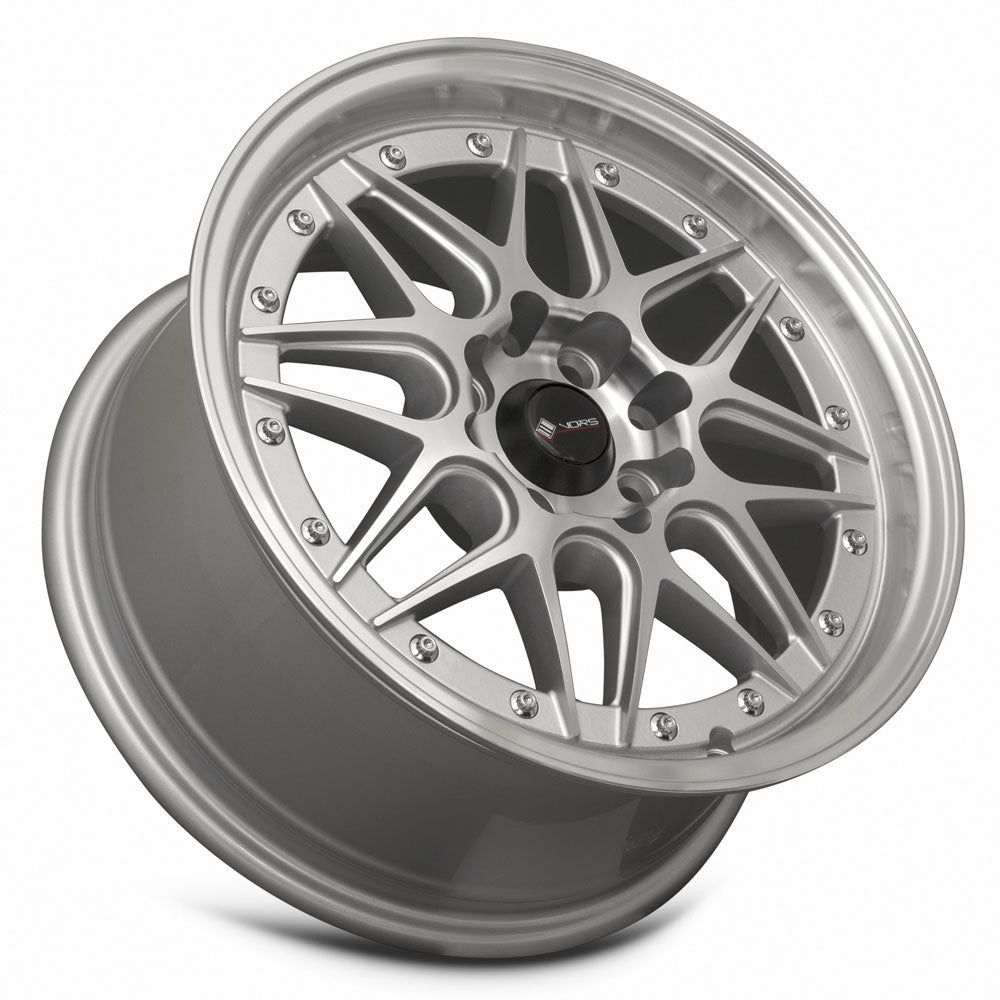 Vors VR7 15x7 35 4x100mm 73.1mm Silver Machined Face