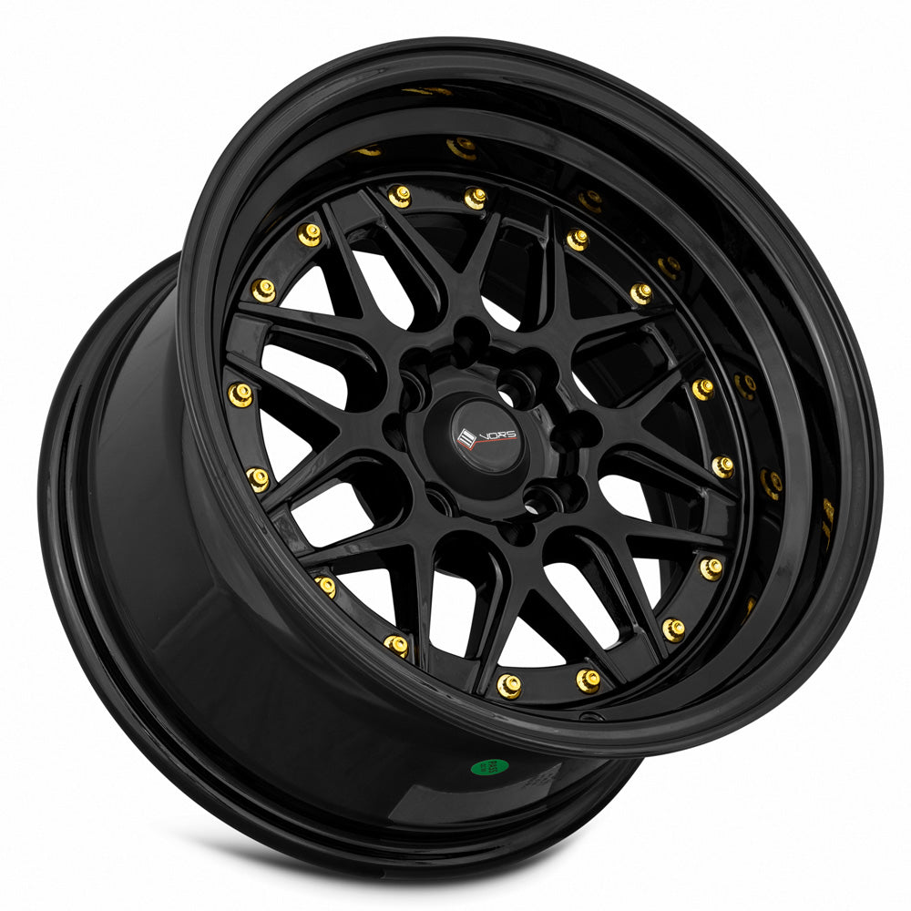 Vors VR7 15x8 0 4x100mm 73.1mm Gloss Black