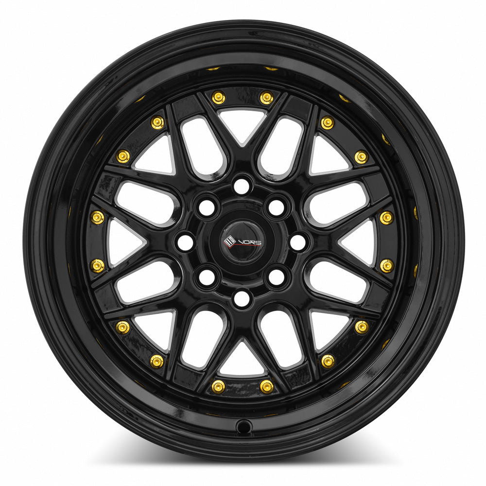 Vors VR7 15x9 0 4x98mm 73.1mm Gloss Black