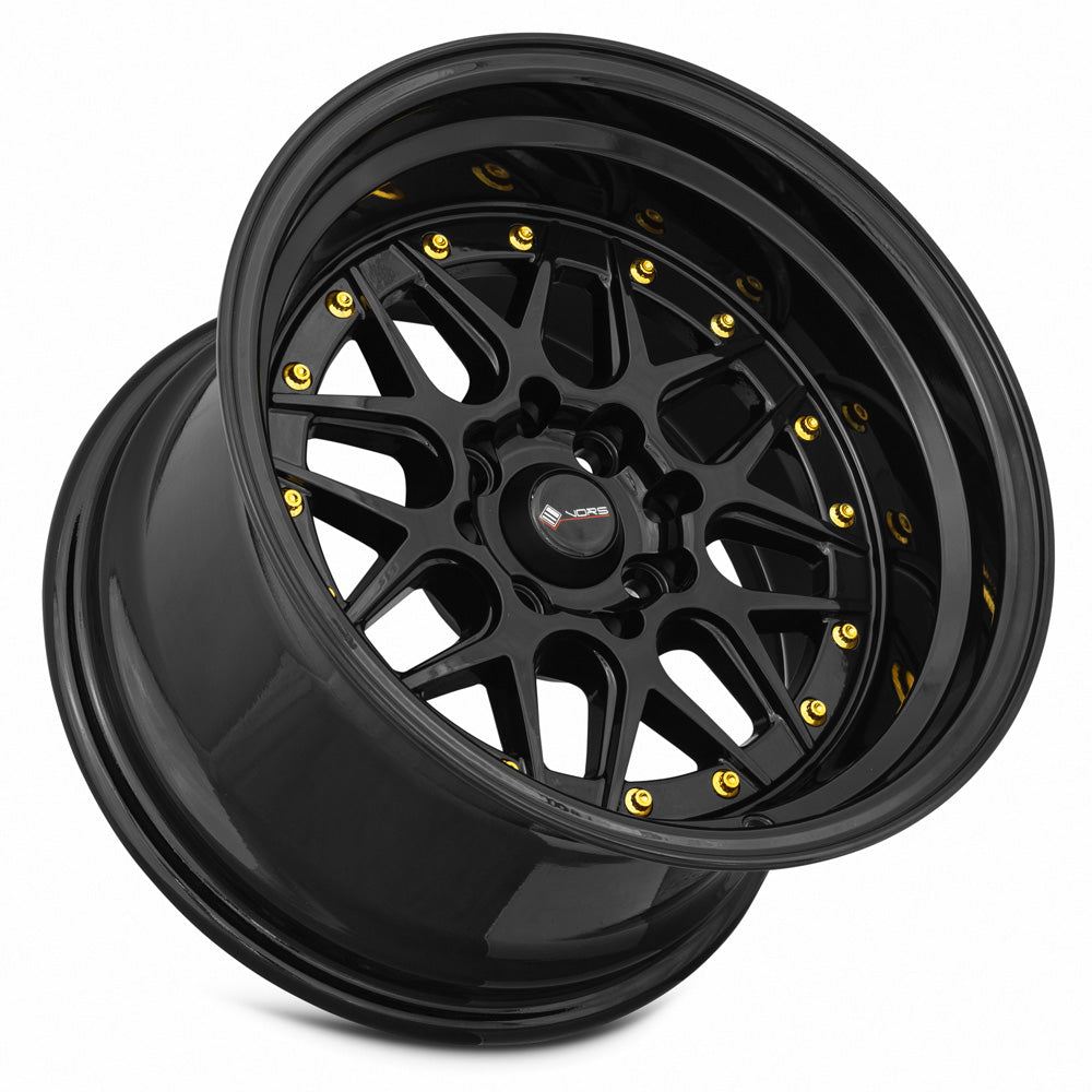 Vors VR7 15x9 0 4x100mm 73.1mm Gloss Black