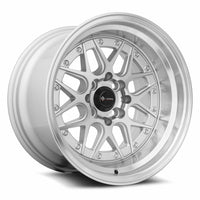 Vors VR7 15x9 0 4x100mm 73.1mm Silver Machined Face