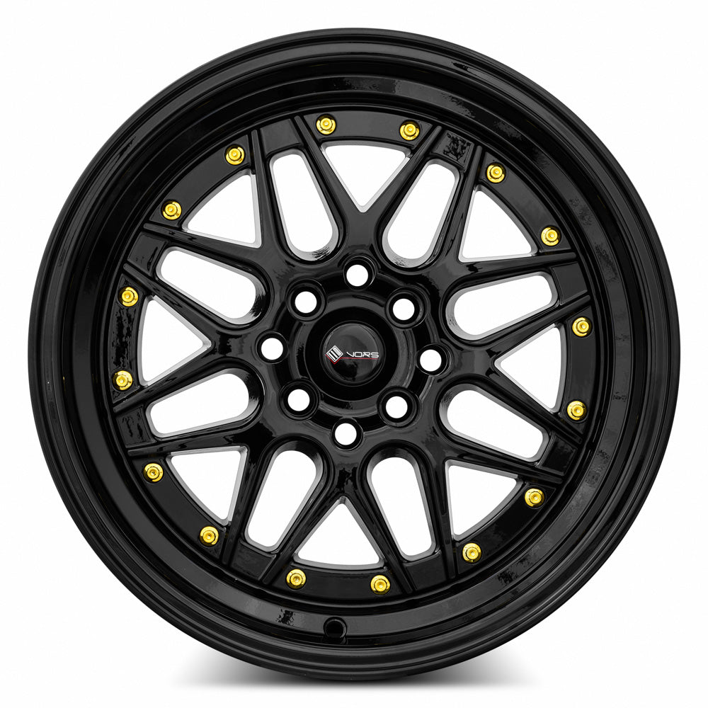 Vors VR7 16x8 20 4x100mm 73.1mm Gloss Black