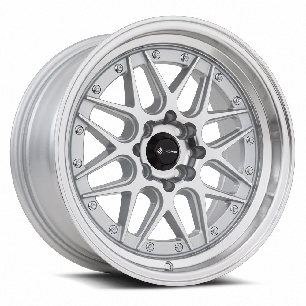 Vors VR7 16x8 20 4x100mm 73.1mm Silver Machined Face