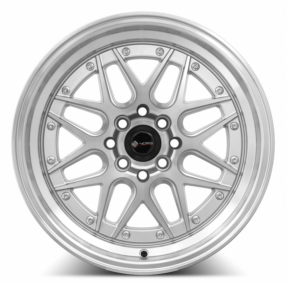 Vors VR7 16x8 20 4x100mm 73.1mm Silver Machined Face
