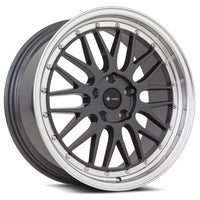 Vors VR8 18x8 35 5x105mm 73.1mm Hyper Black Machined Lip