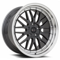 Vors VR8 18x9 35 5x110mm 73.1mm Hyper Black Machined Lip