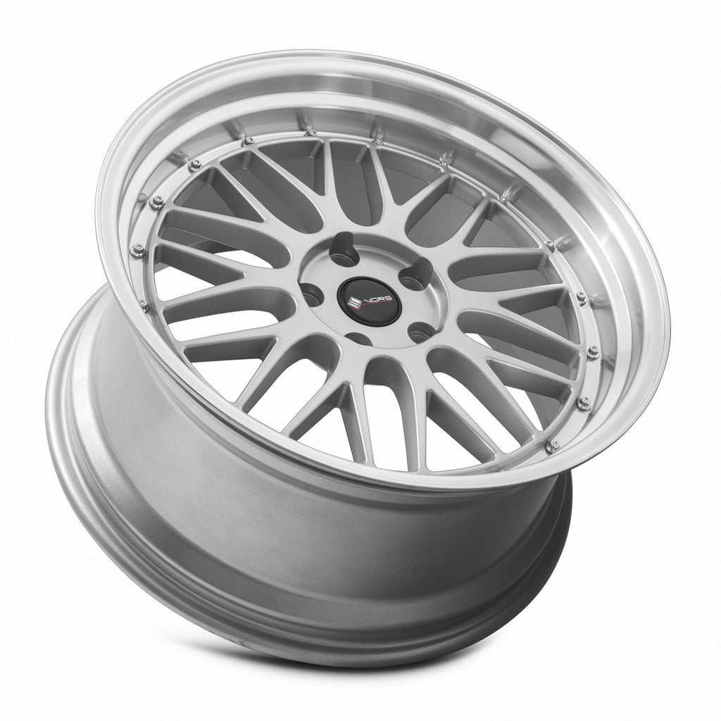Vors VR8 19x9.5 35 5x108mm 73.1mm Silver Machined Lip