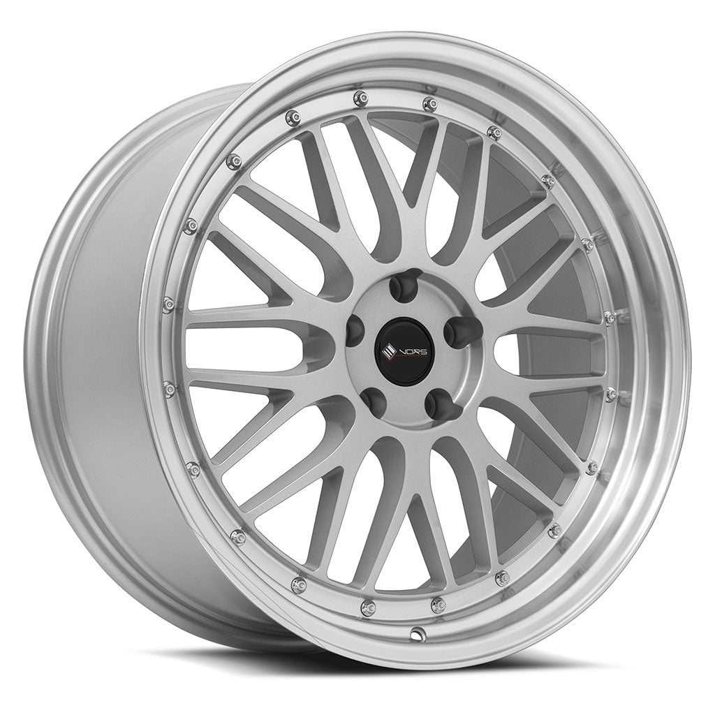 Vors VR8 20x9.5 35 5x115mm 73.1mm Silver Machined Lip