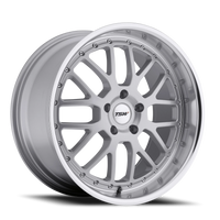 TSW Valencia 18x9.5" 5x120mm 76mm CB +20mm Silver Mirror Cut Lip