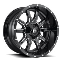 Fuel Vandal 20x10" 5x139.7mm 110.3mm CB -18mm Gloss Black Milled