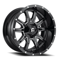 Fuel Vandal 20x9 +20 8x165.1mm 125.1mm Gloss Black Milled