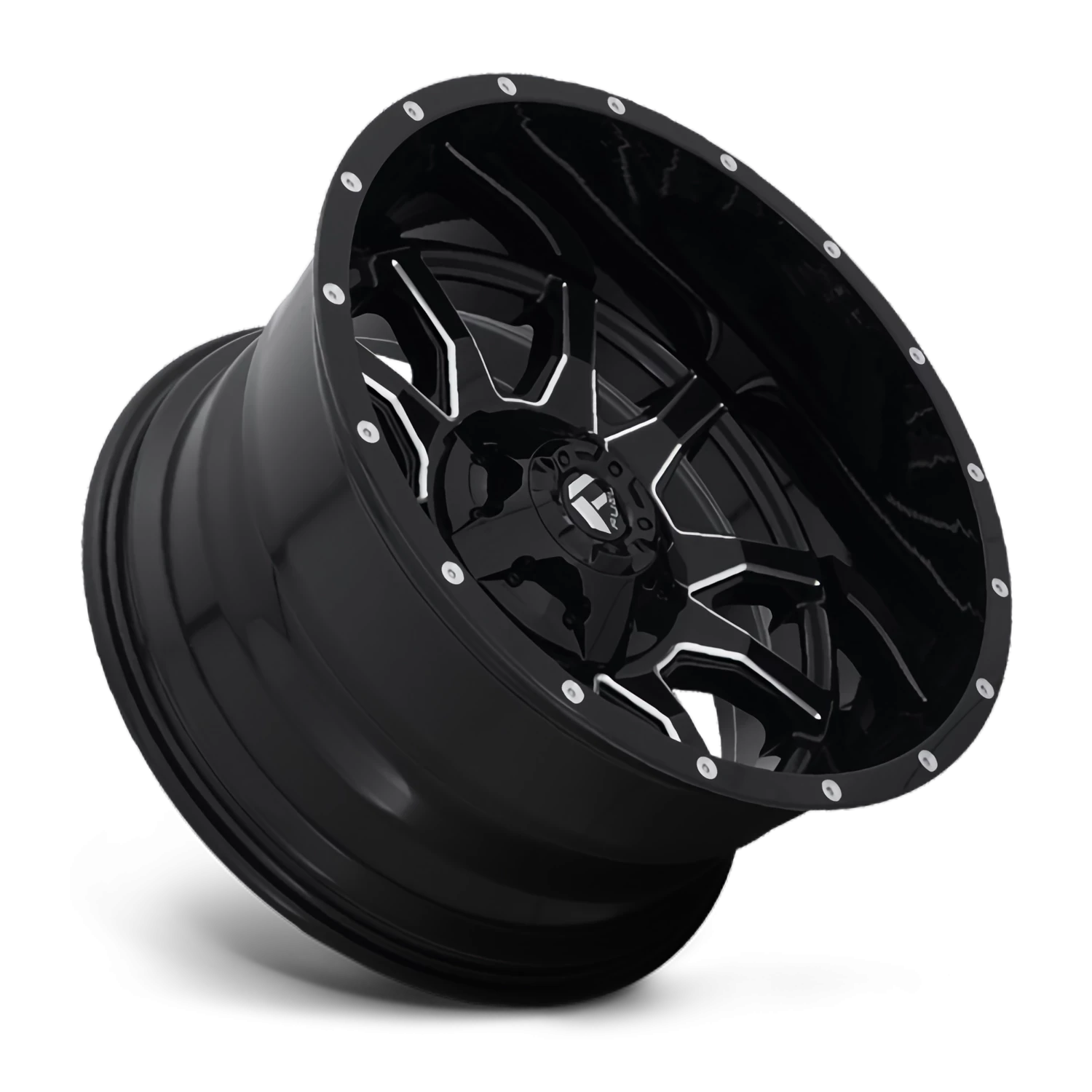 Fuel Vandal D627 20x9 +1 5x139.7/5x150mm 110.1mm Gloss Black Milled