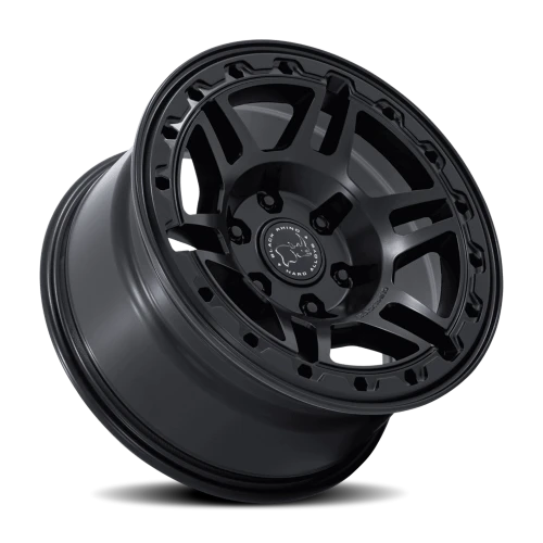 Black Rhino Vanguard 17x8.5" 6x139.7mm 106.1mm CB 0mm Matte Black