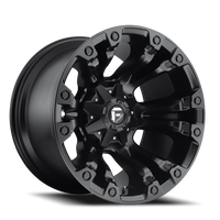 Fuel Vapor 17x9 -12 6x135mm 106.4mm Matte Black