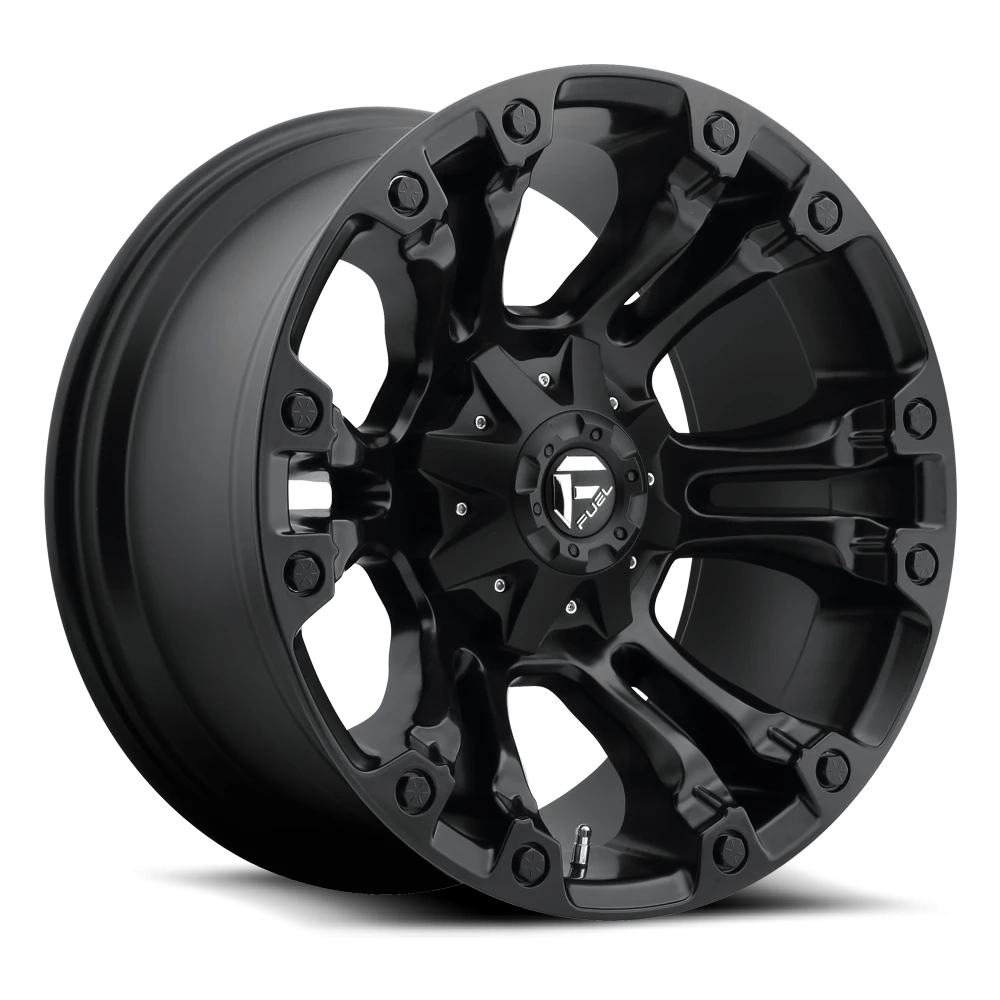 Fuel Vapor 20x9" 5x139.7mm 110.3mm CB +1mm Matte Black