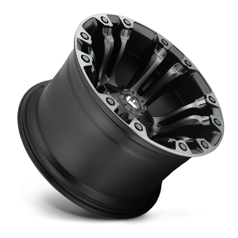 Fuel Vapor 20x9" 8x165.1mm 125.1mm CB +20mm Matte Black Double Dark Tint