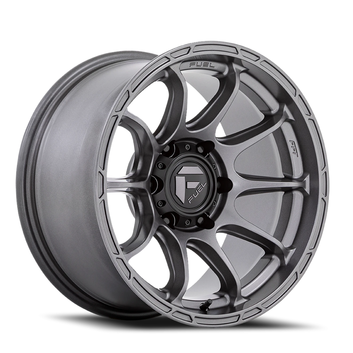 Fuel Variant 17x9 -12 5x127mm 71.5mm Matte Gunmetal