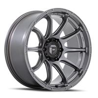 Fuel Variant 20x9" 6x139.7mm 106.1mm CB +1mm Matte Gunmetal