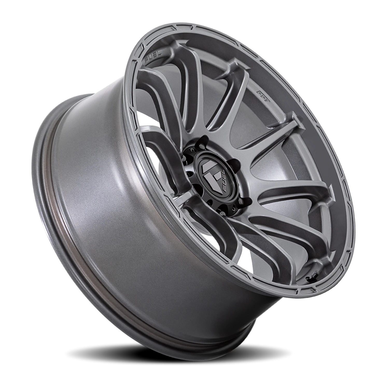 Fuel Variant 17x9" 6x139.7mm 106.1mm CB +1mm Matte Gunmetal