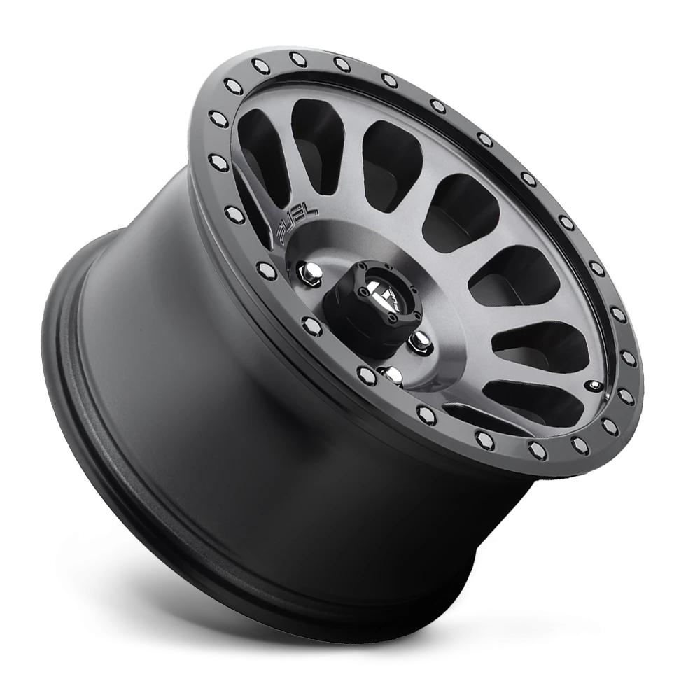 Fuel Vector Aus 17x8.5 +20 5x120mm 65.1mm Anthracite Black Bead Ring