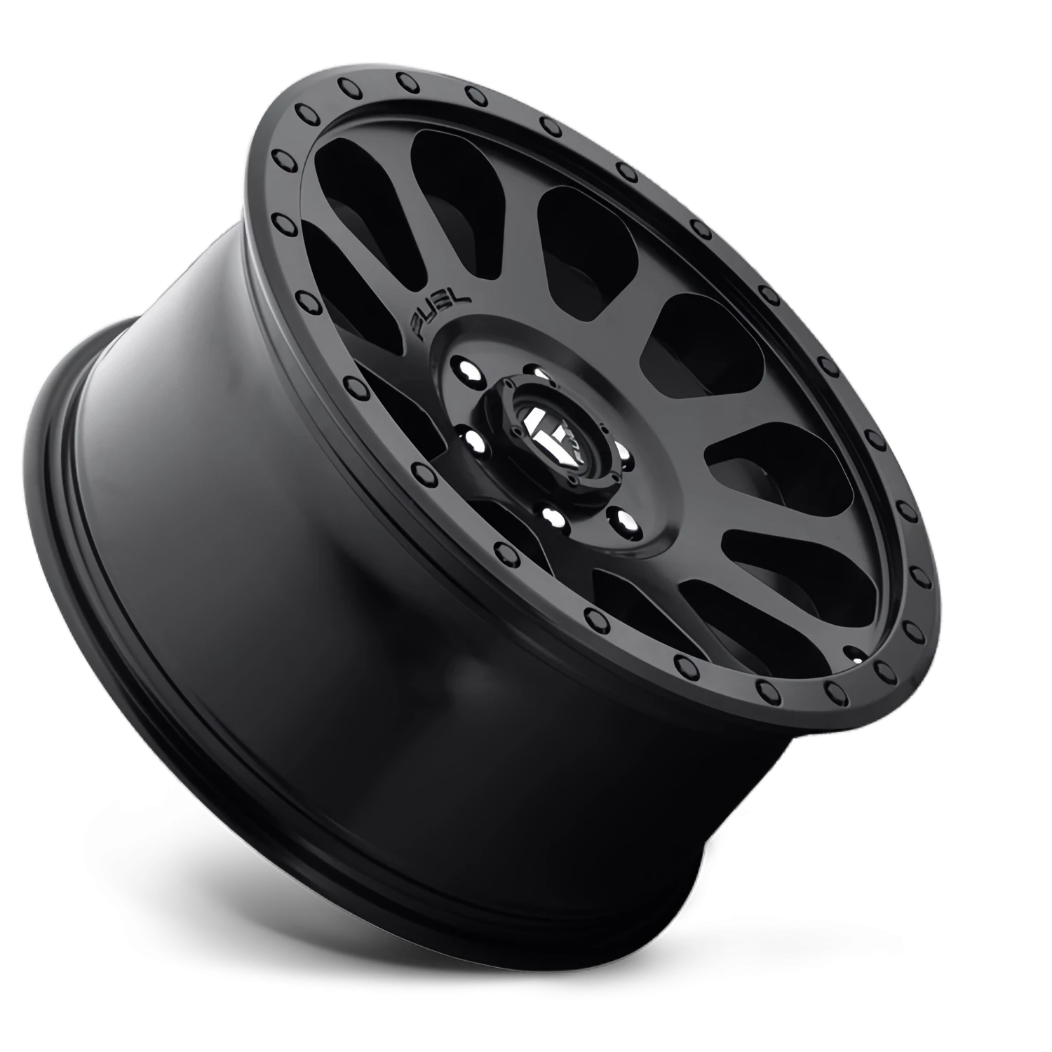 Fuel Vector 20x9" 6x139.7mm 108mm CB +1mm Matte Black