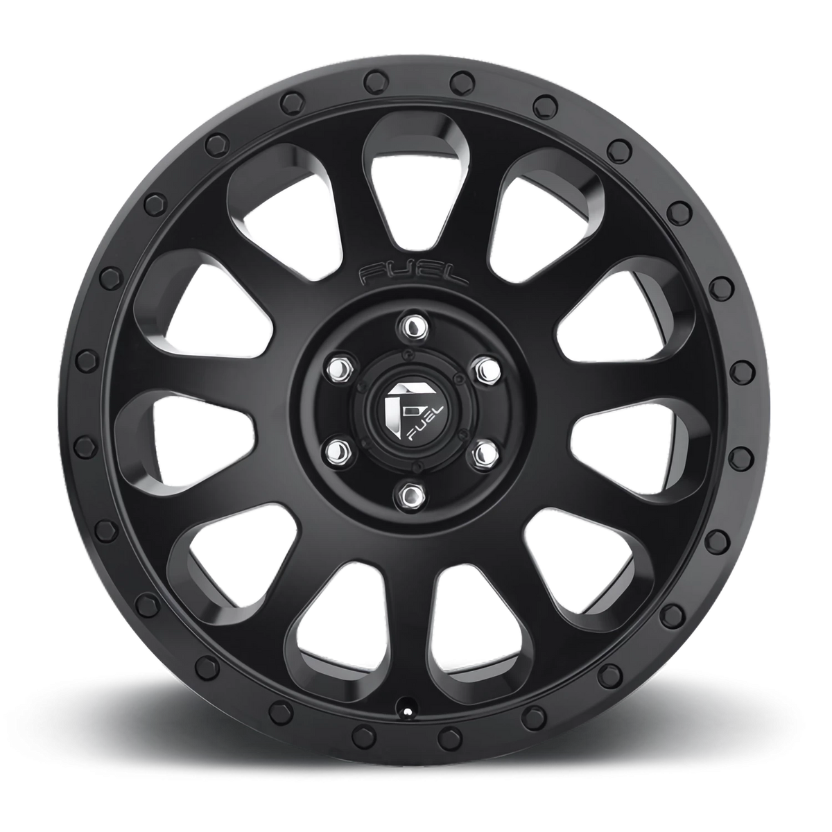 Fuel Vector 20x9 +20 6x139.7mm 108mm Matte Black