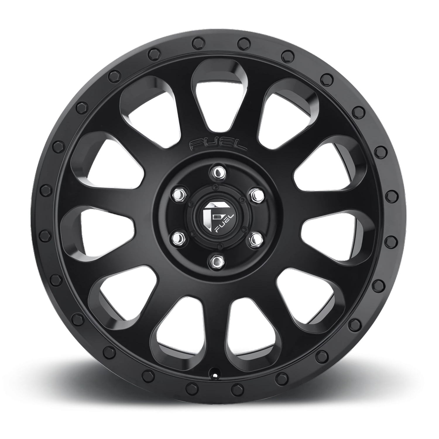 Fuel Vector 20x9" 6x139.7mm 108mm CB +1mm Matte Black