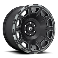 Fuel Vengeance 17x9 -12 6x135mm 87.1mm Black Double Dark Tint