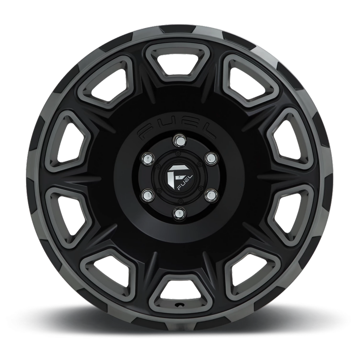 Fuel Vengeance 20x10 -18 8x180mm 124.2mm Black Double Dark Tint