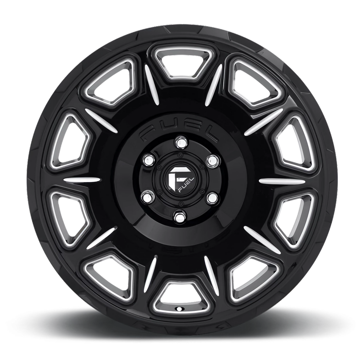 Fuel Vengeance 20x10 -18 6x139.7mm 106.1mm Black Milled
