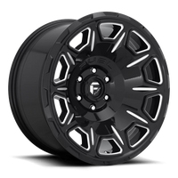 Fuel Vengeance 20x10 -18 8x165.1mm 125.1mm Black Milled